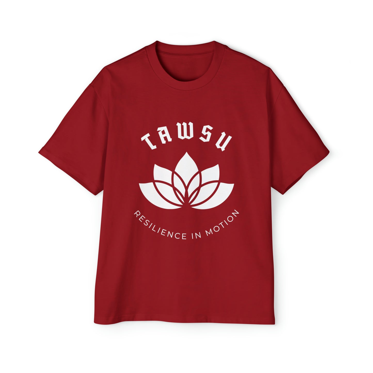 Oversized White Lotus Tee