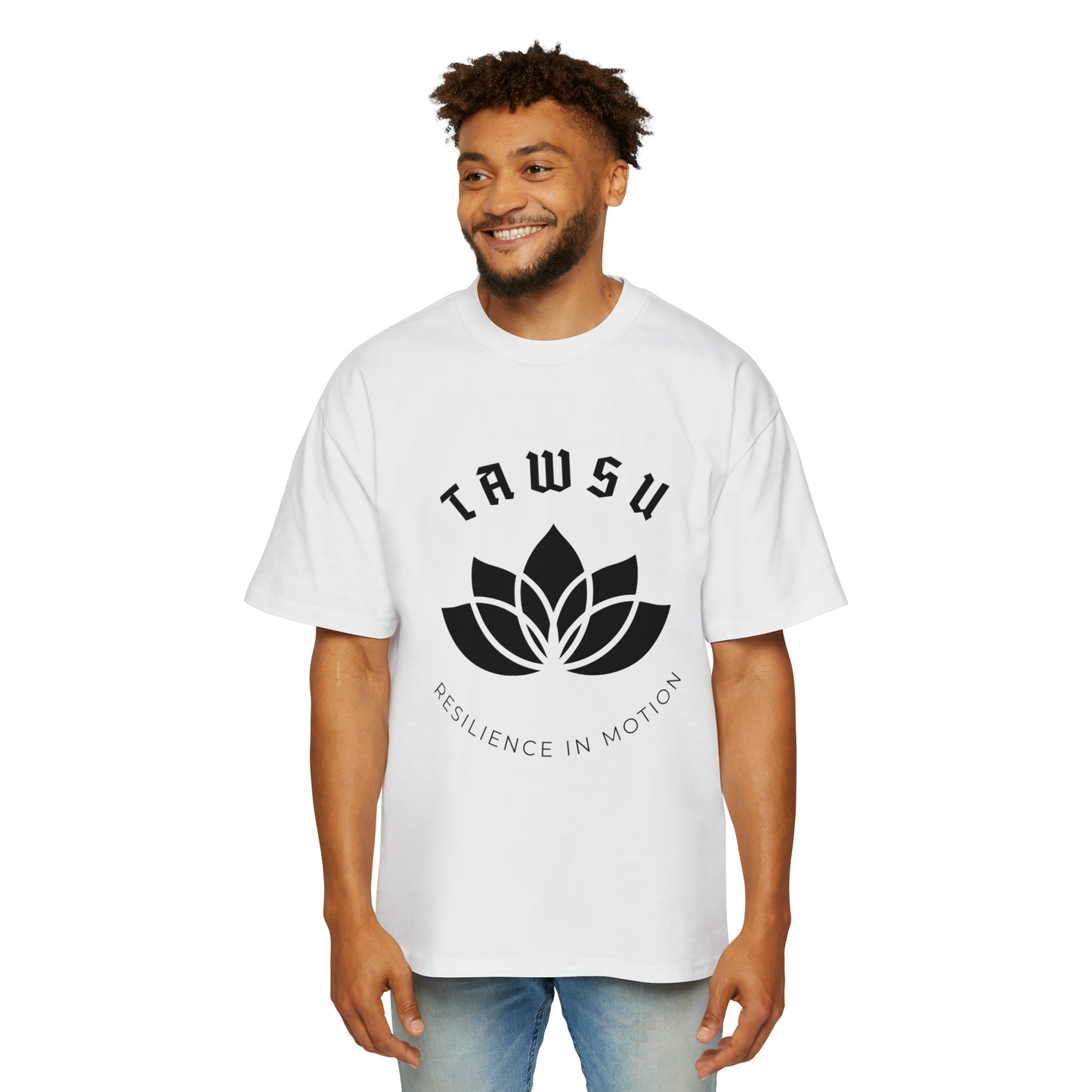 Oversized Black Lotus Tee