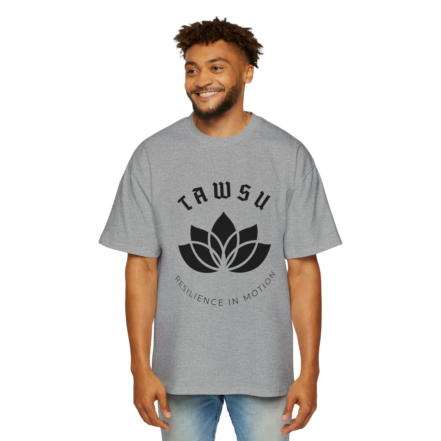 Oversized Black Lotus Tee